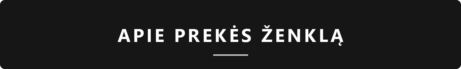 Apie prekės ženklą